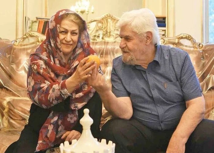 عنایت بخشی و همسرش