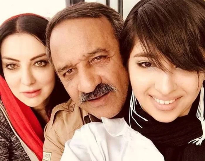 علی اوسیوند و همسر و فرزندش