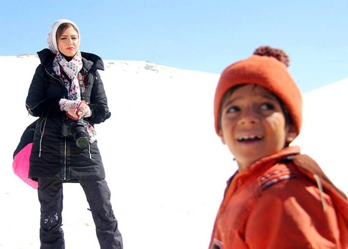 آوا دارویت در فیلم سینمایی اسکی باز آوا دارویت در اسکی باز