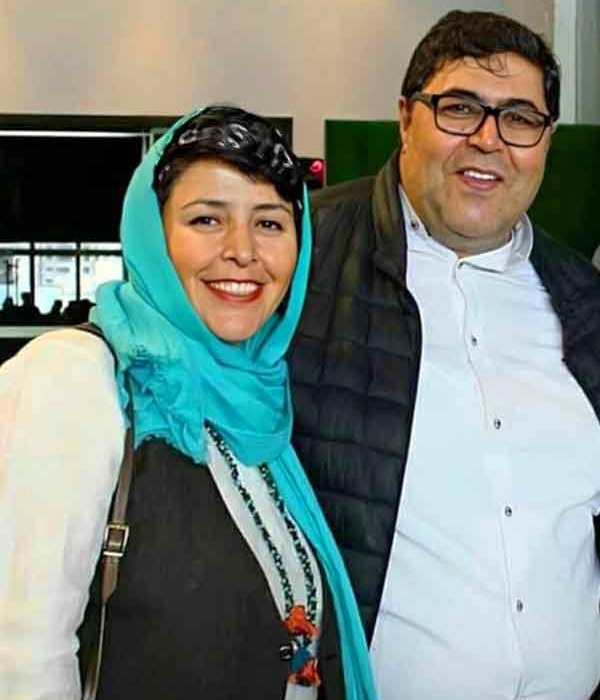 فرهاد اصلانی و همسرش