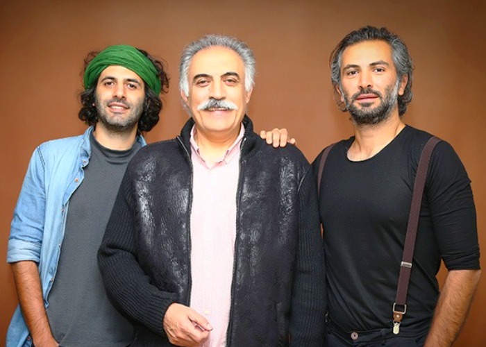 علیرضا شجاع نوری و فرزندانش