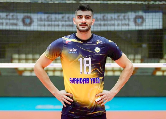 امین اسماعیل نژاد والیبال