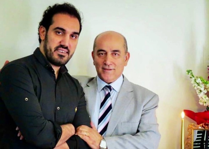 مهرداد فلاحتگر و پسرش