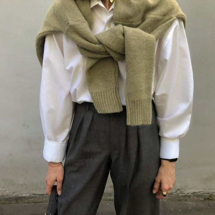 سبز ماچا و طوسی