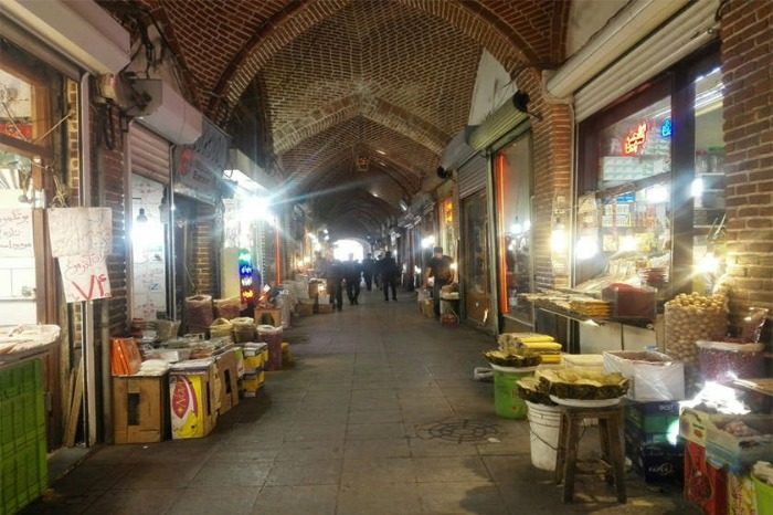 بازار شیشه‌ گرخانه تبریز