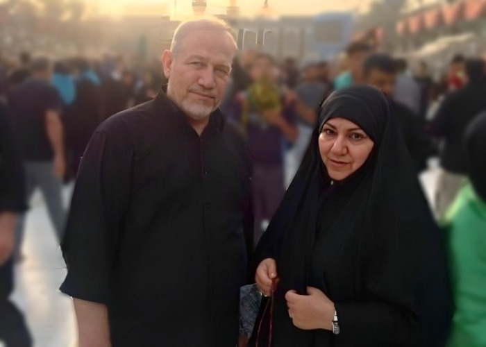 سرلشکر رحیم صفوی و همسرش
