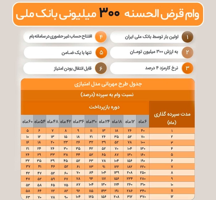 وام ۳۰۰ میلیونی