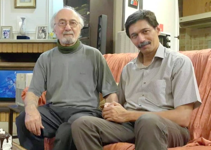 پرویز پورحسینی و پسرش