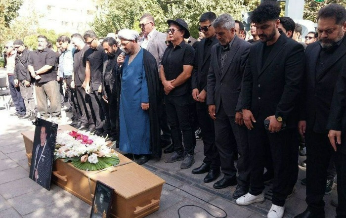مراسم تشییع امید جهان