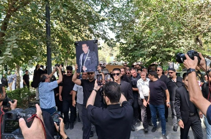 مراسم تشییع امید جهان
