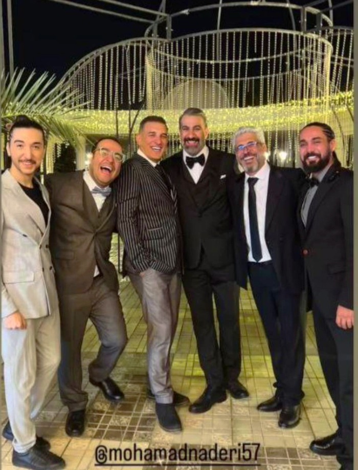 عکس عروسی محمد نادری