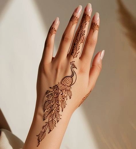 مدل نقش حنا فانتزی