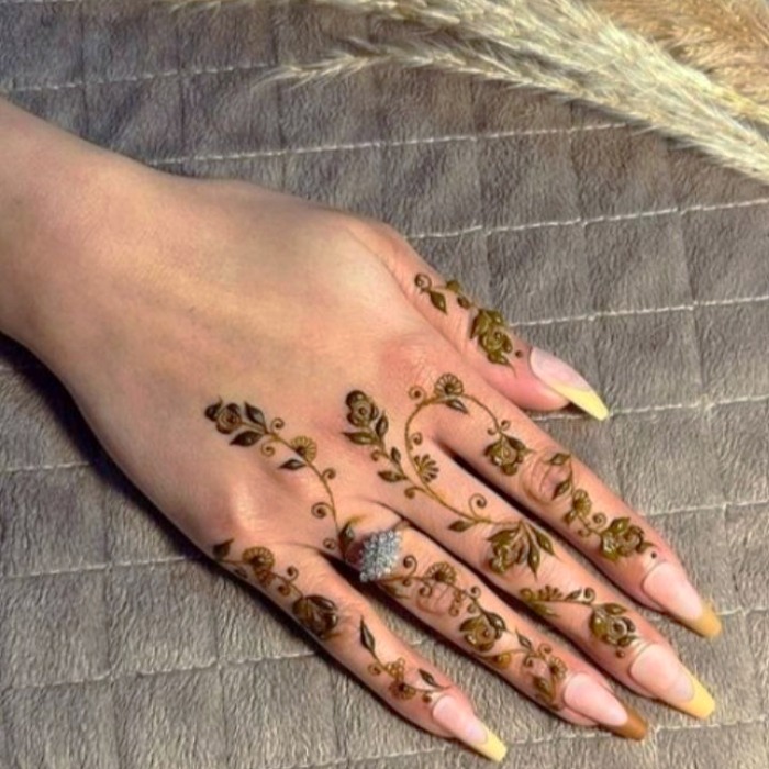 نقش حنا جدید نقش حنا