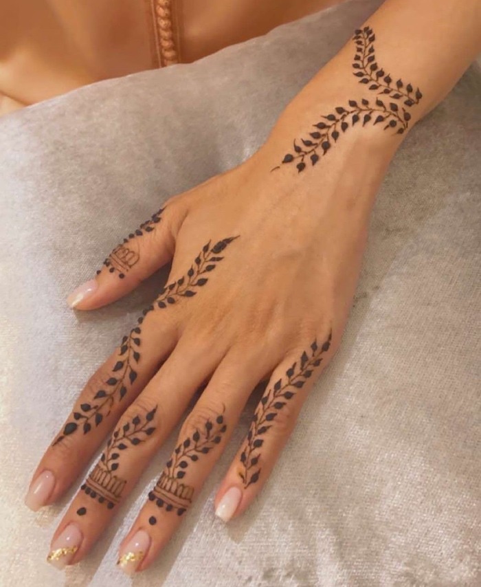 نقش حنا جدید متناسب با فرم دست | چه طرحی برای من شیک تره؟