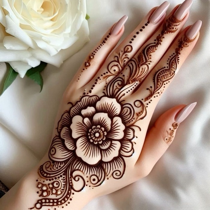 نقش حنا جدید متناسب با فرم دست | چه طرحی برای من شیک تره؟