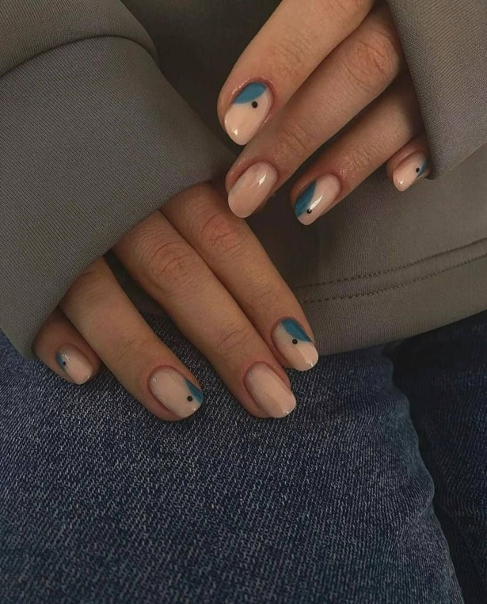 مدل ناخن کوتاه 2025