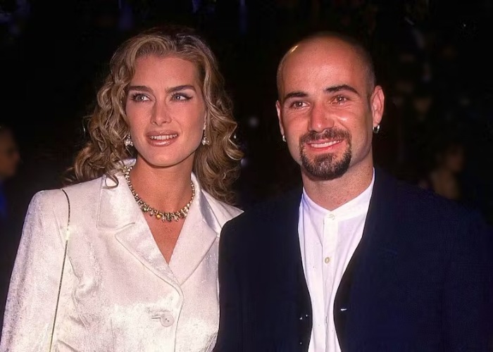 بروک شیلدز و آندره آغاسی