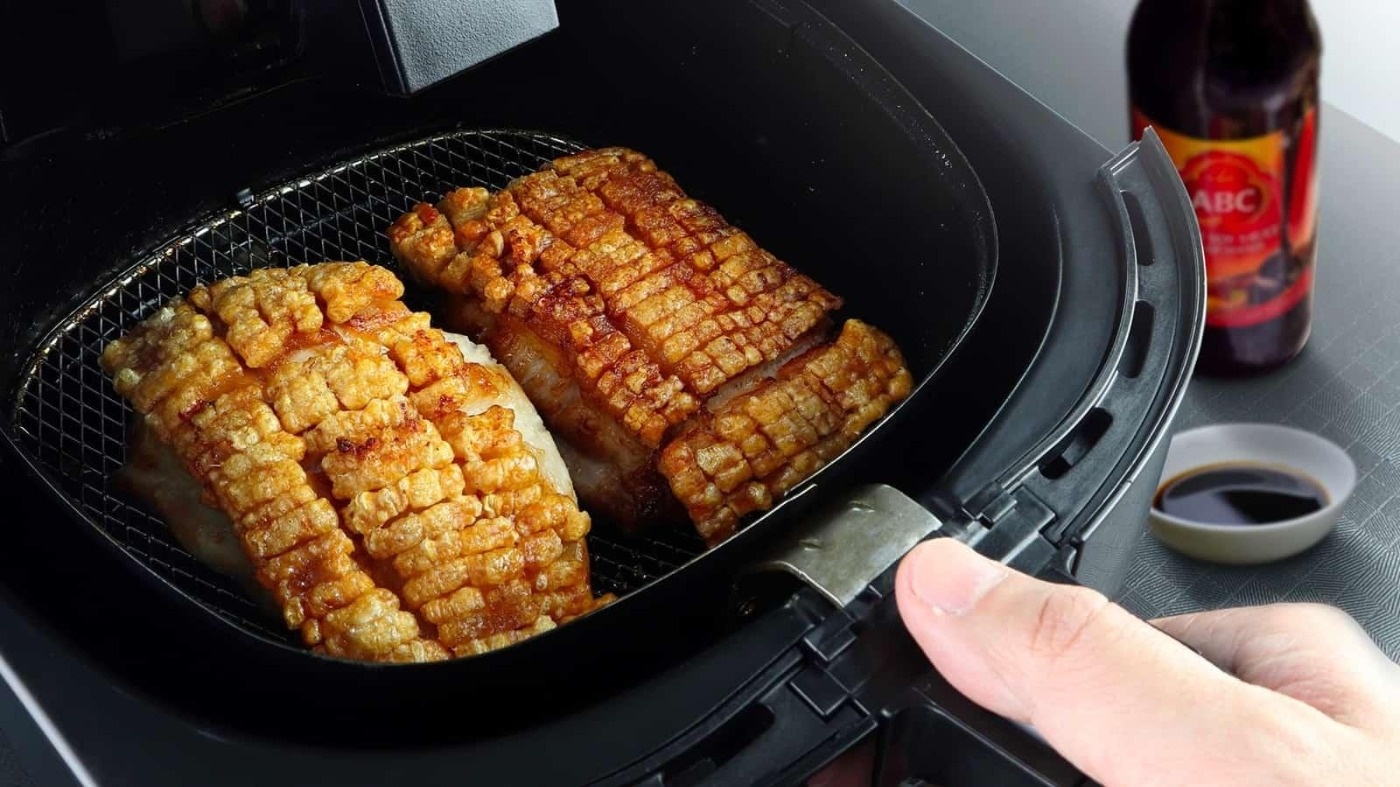 طبخ غذا در سرخ کن بدون روغن