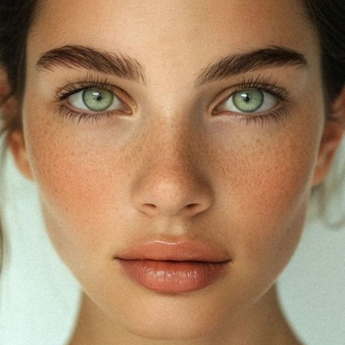 ابروی نچرال پرپشت