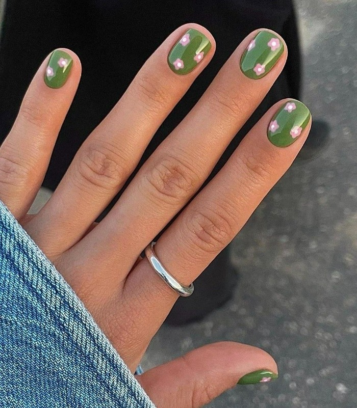 ایده برای ناخن کوتاه