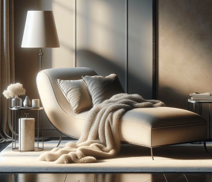 مبل شزلون مینیمال