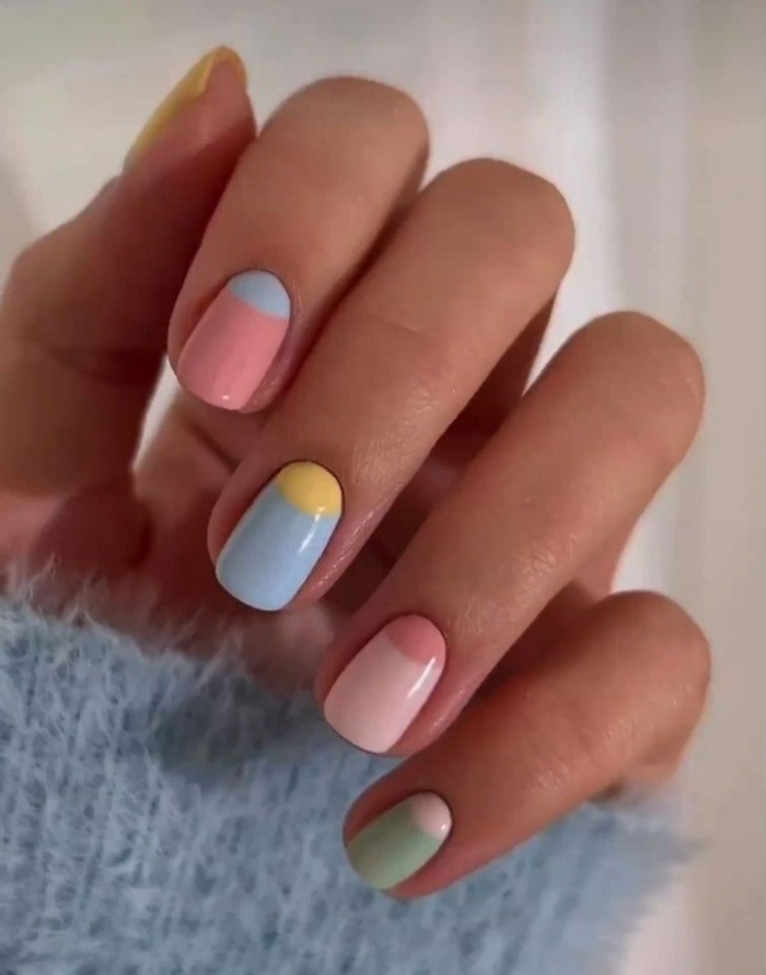 لاک ناخن کوتاه