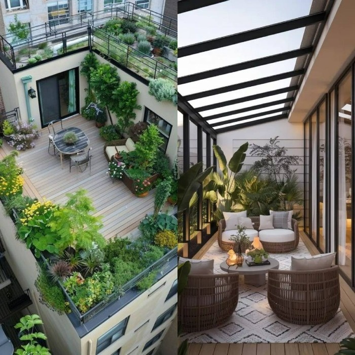 تفاوت بالکن و تراس درچیست؟ تفاوت بالکن و تراس