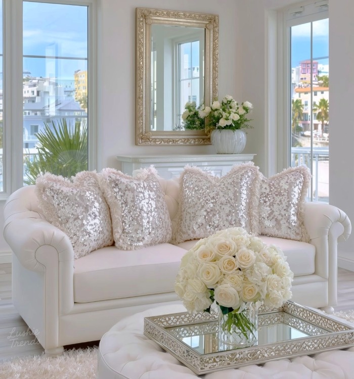 تزیینات میز جلو مبلی سلطنتی تزیین میز جلو مبلی سلطنتی