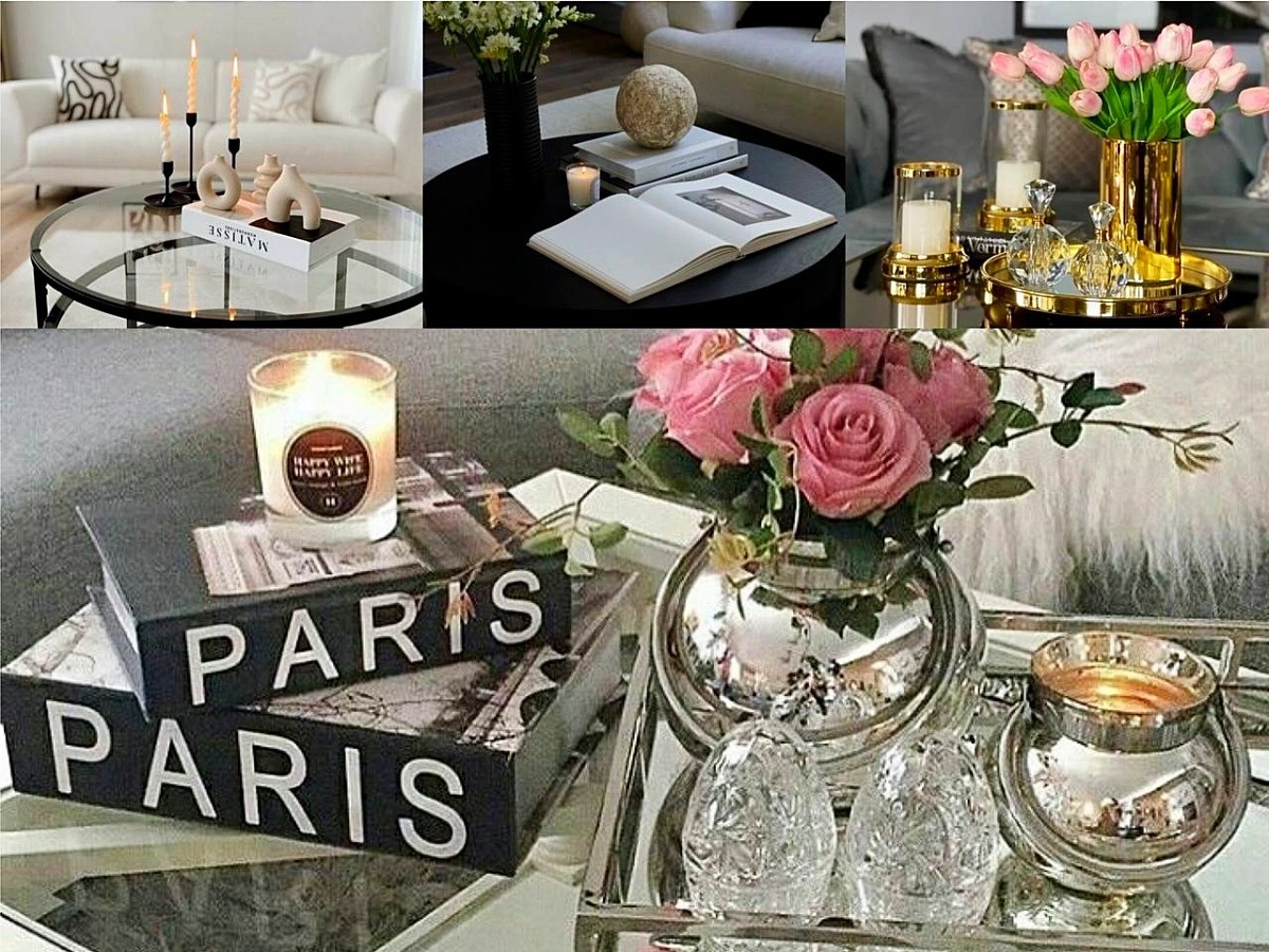 تزیین میز جلو مبلی