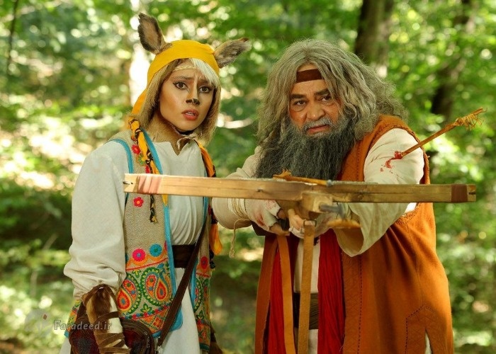 ترلان پروانه در آهوی پیشونی سفید