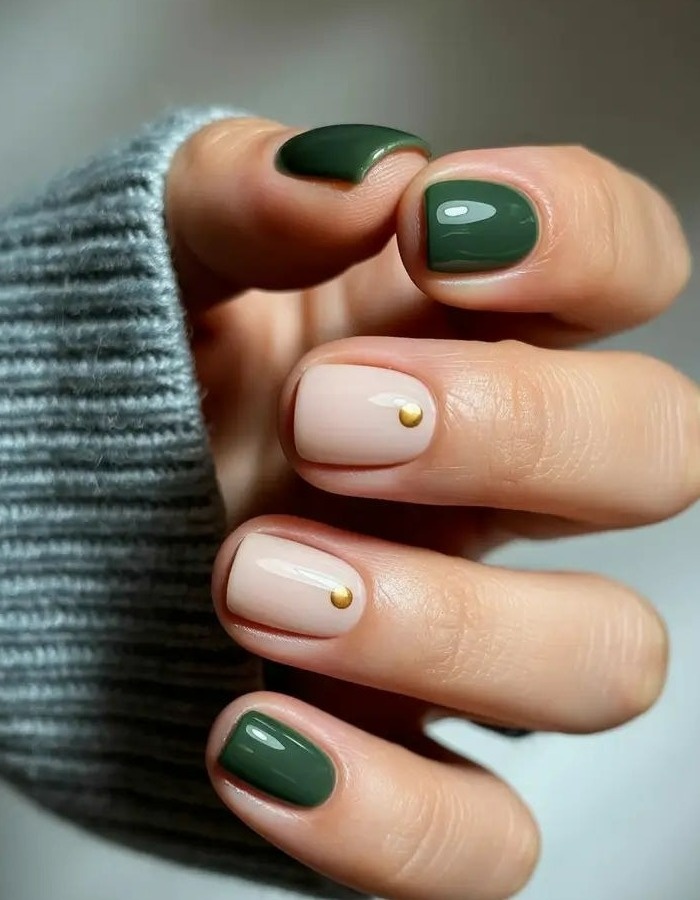 لاک ناخن ساده بدون طراحی لاک ساده