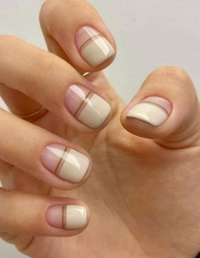 لاک ناخن بدون طراحی طراحی ناخن