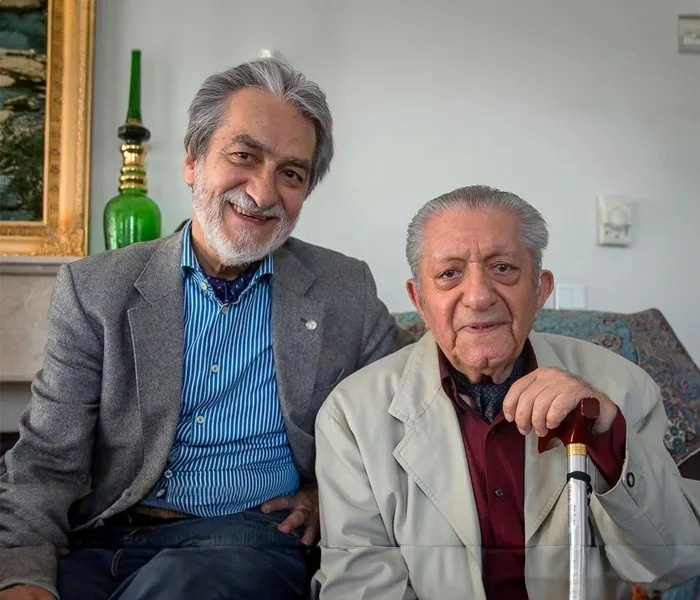 عزت‌ الله انتظامی و پسرش