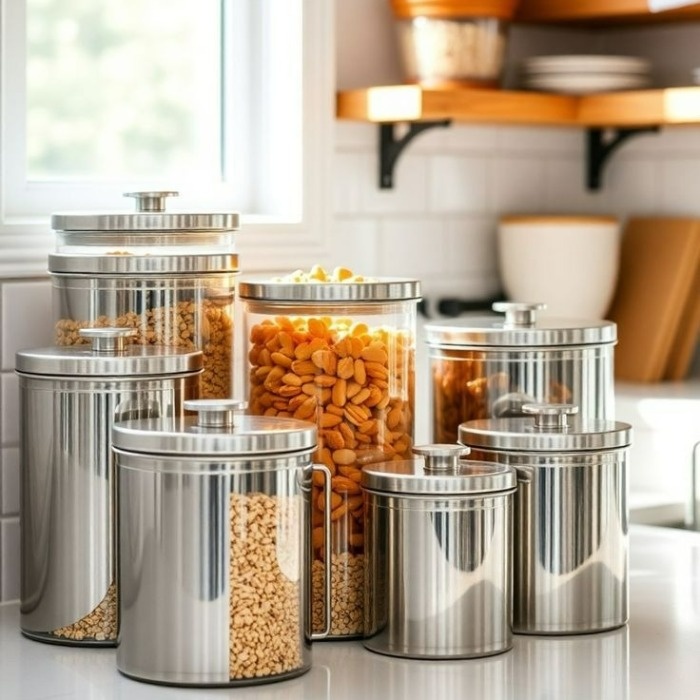 سطل‌های برنج استیل