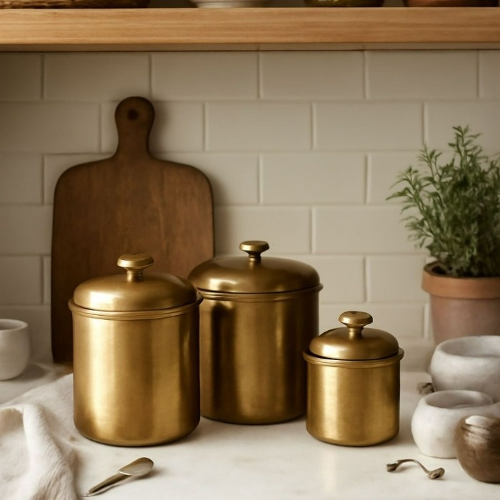 سطل‌های برنج استیل و برنجی