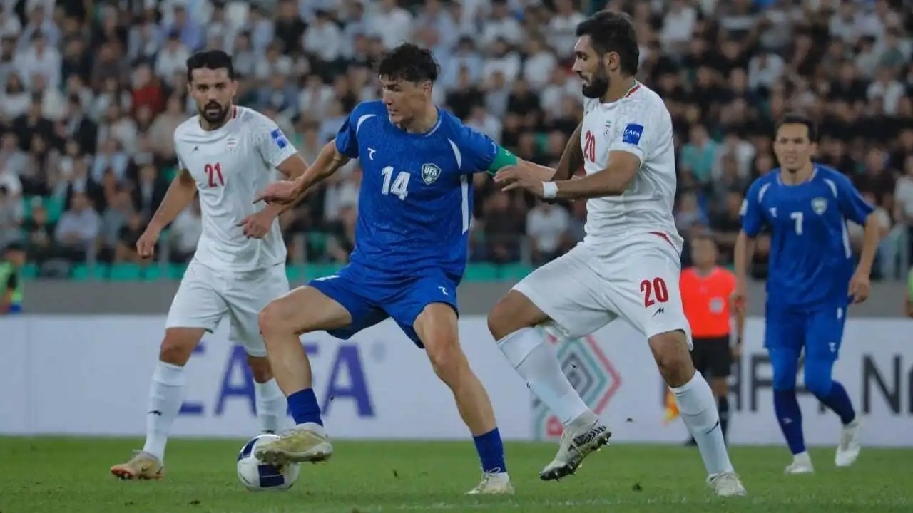 بازی ایران و ازبکستان