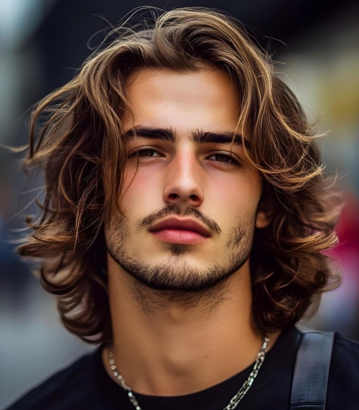مدل موی مردانه بلند لایهلایه موی مردانه بلند لایهلایه