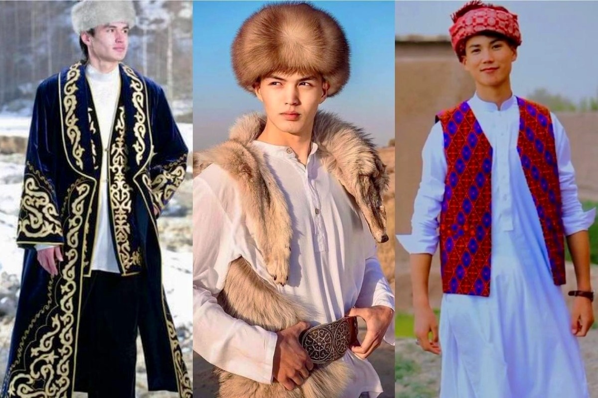 لباس افغانی مردانه