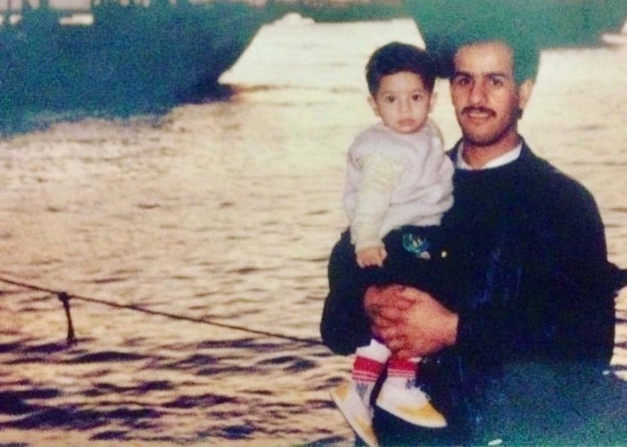 کودکی کاظم دانشی