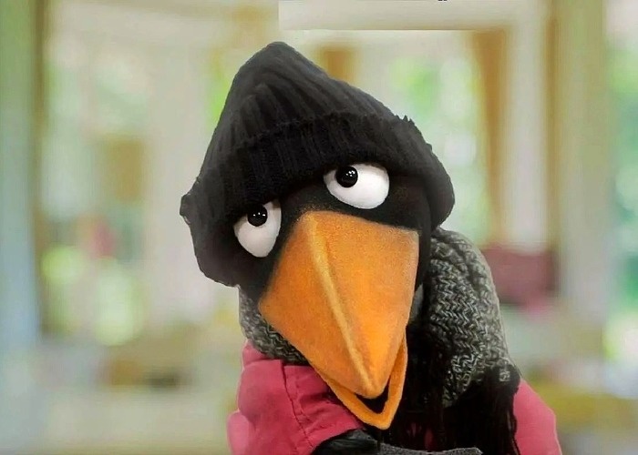 صداپیشه کلاغ نوک خراب