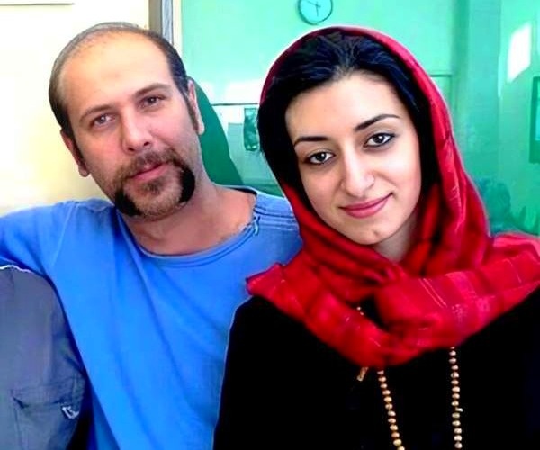 محمد بحرانی و همسرش