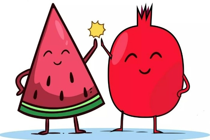 نقاشی شب یلدا آسان