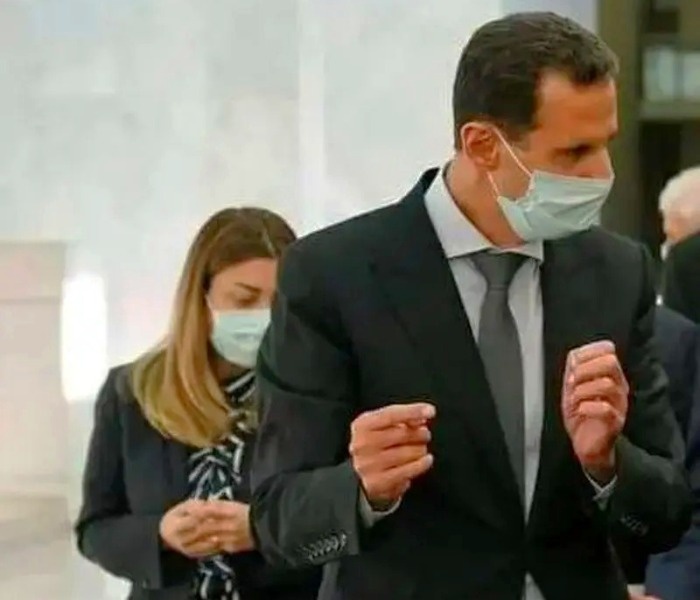 بشار اسد و لونا الشبل