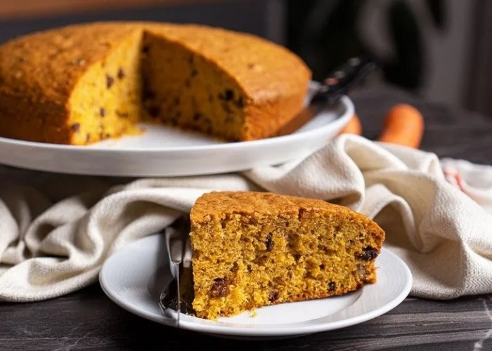 کیک هویج و گردو در قابلمه کیک هویج در قابلمه