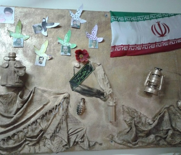 کاردستی درباره دفاع مقدس
