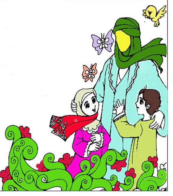 نقاشی نیمه شعبان رنگ شده