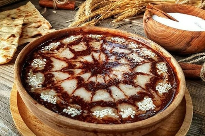 مواد لازم برای تهیه حلیم با گندم پوست کنده