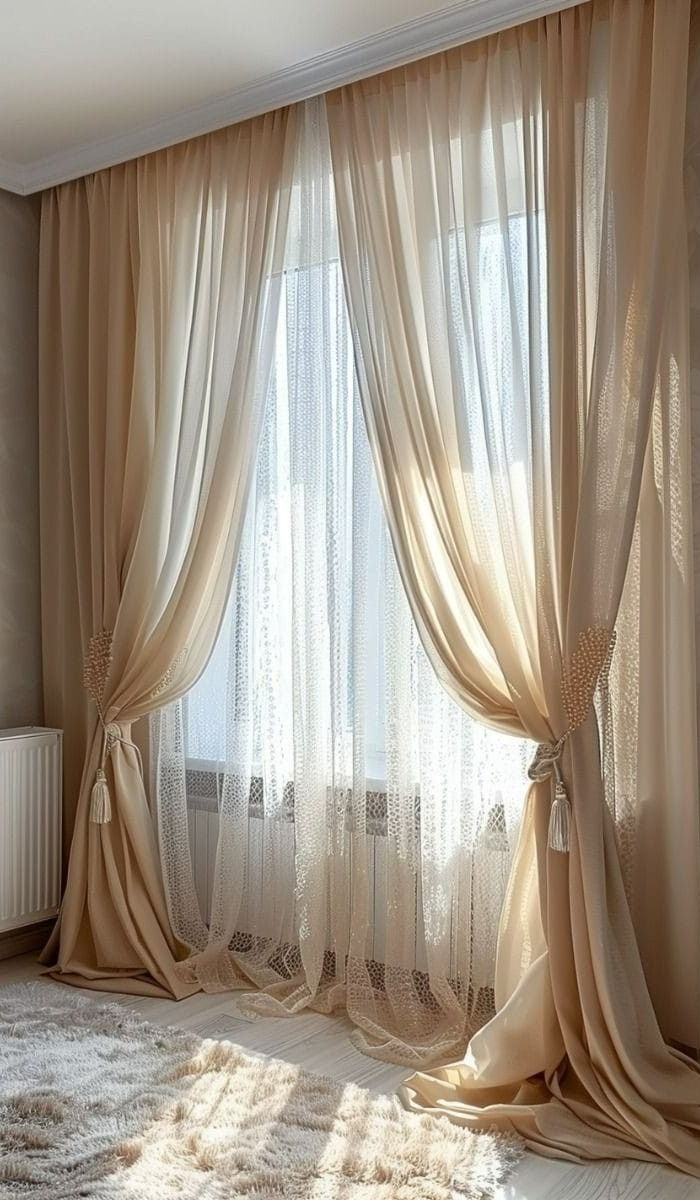 پرده‌های حریر (توری)