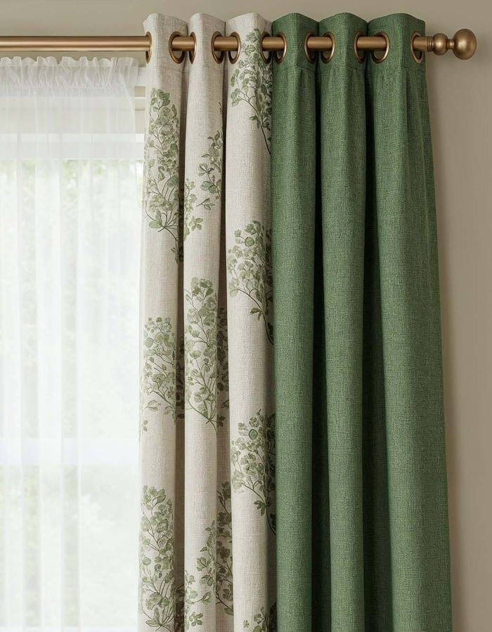 پرده‌های پانچ و طرح‌دار