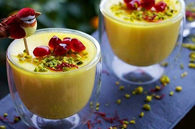 دیزاین فرنی با میوه